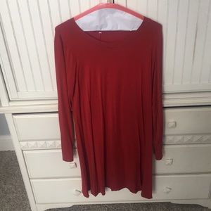 Simple Red Dress
